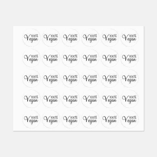 100% Vegan Labels (Vel)