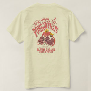 "100% Verse Granaatappel" – Biologische Fruitliefh T-shirt