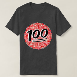 100 voor het leven t-shirt