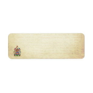 [100] Wapen van Canada [3D] Etiket