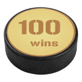 100 wins Hockey Puck (3/4)