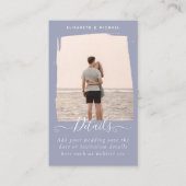 100 x Détails du Faire-part de mariage PHOTO minim (Devant)