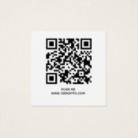 100 X QR CODE SIGN KAARTEN - GEBRUIK HIER GRATIS G