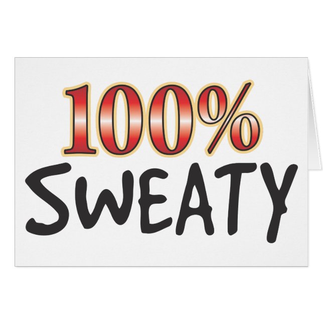 100 % zweet (Voorkant Horizontaal)