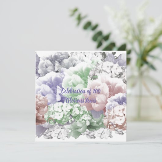 100e anniversaire Invitation (Debout devant)