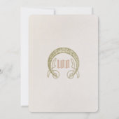 100e anniversaire Invitation Art Nouveau par Mucha (Dos)