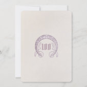 100e anniversaire Invitation Art Nouveau par Mucha (Dos)