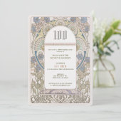 100e anniversaire Invitation Art Nouveau par Mucha (Debout devant)