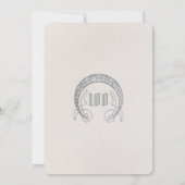 100e anniversaire Invitation Art Nouveau par Mucha (Dos)