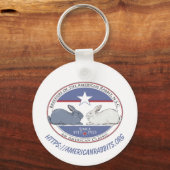 100e ARBA Convention BARNSC sleutelhanger (Achterkant)