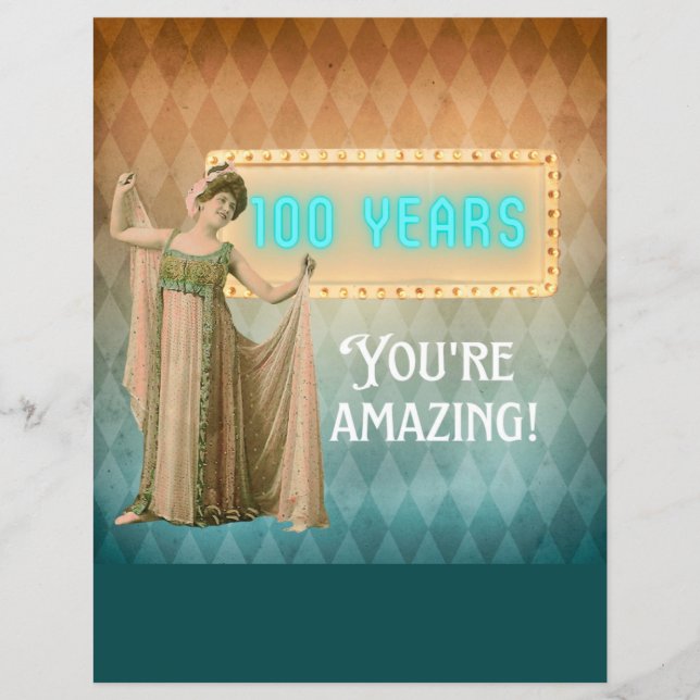 100e Birthday  Singer Birthday Scrapbook (Voorkant)