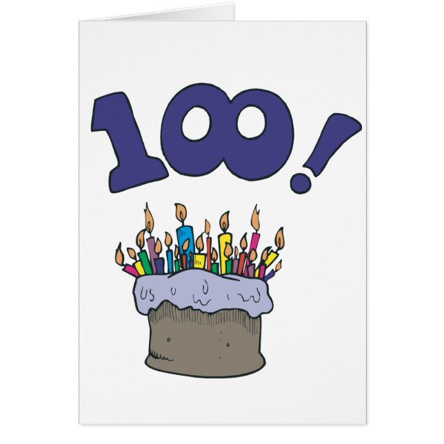 100e Cake (Voorkant)