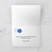 100e carte d'anniversaire Bright stars (Intérieur)