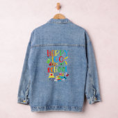 100e dag 100 dagen van het schoolkostuum denim jacket (Hangar)