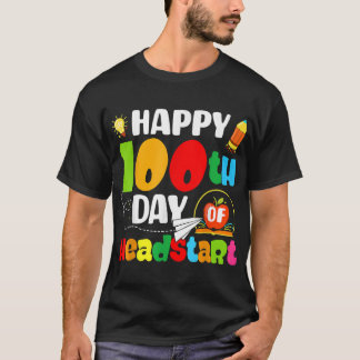 100e dag hoofdstart 100 dagen van School Te T-shirt