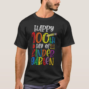 100e dag Kinder Garten 100 dagen Schoo T-shirt