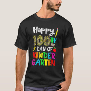 100e dag kindertuin 100 dagen later t-shirt