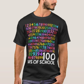 100e dag leerkracht Kinderen 100 dagen Wiskunde Nu T-shirt