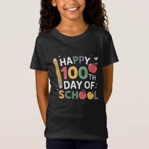 100e dag leerkrachten 100 dagen lang t-shirt