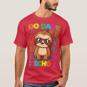 100e dag schoolontwerp 100 dagen school S T-shirt