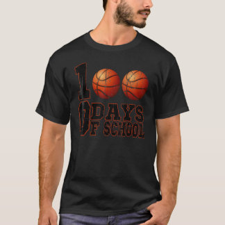 100e dag student 100 dagen schoolbrood t-shirt