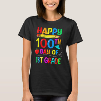 100e dag van de eerste graad grappigheid 100 dagen t-shirt