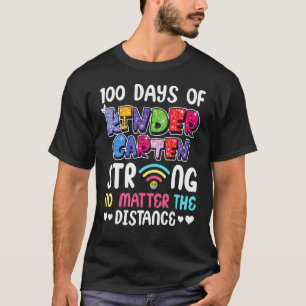 100e dag van de Kindergarten Sterk, geen verschil T-shirt