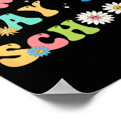 100e dag van de leerkrachten Kinderen 100 dagen of Poster (Hoek)