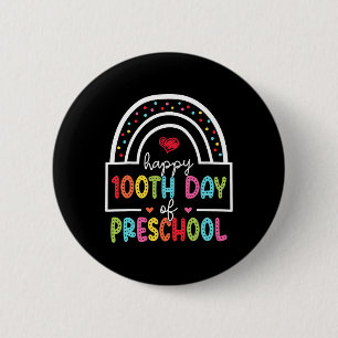 100e dag van de leerling 100 dagen ronde button 5,7 cm