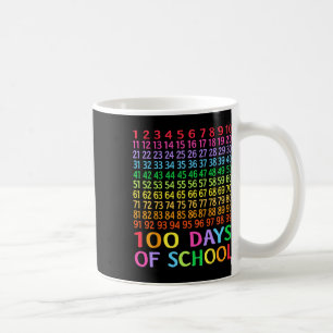 100e dag van de school leraar Kinder 100 dagen Wis Koffiemok