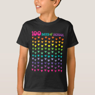 100e dag van de school leraar Kinder 100 dagen Wis T-shirt