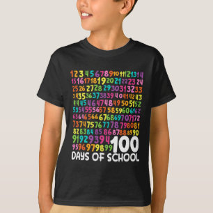 100e dag van de school leraar Kinder 100 dagen Wis T-shirt