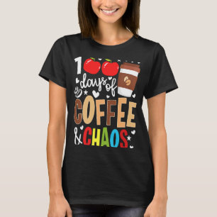 100e dag van de schoolkoffieprek Kindergarten T-shirt