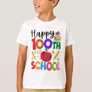 100e dag van de schoolleraar studenten Kinderen 10 T-shirt