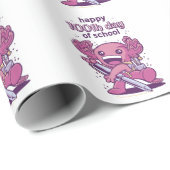 100e dag van de schooluitnodiging cadeaupapier (Rol Hoek)