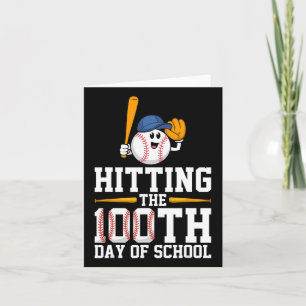100e dag van het Kind van de schoolhonkballiefhebb Kaart