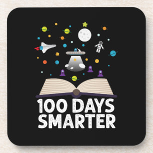100e dag van school 100 dagen slimmer boeken ruimt bier onderzetter