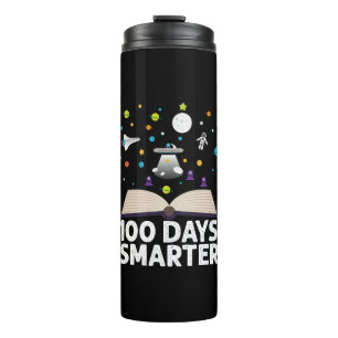100e dag van school 100 dagen slimmer boeken ruimt thermosbeker