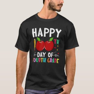 100e dag vierde klas 100 dagen school t-shirt