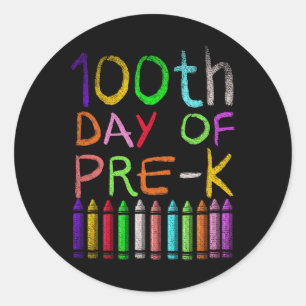 100e dag voor de Keuzestudent, 100 dagen lang Ronde Sticker