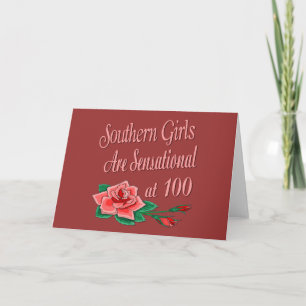 100e geboorte-cadeaus voor meisjes in het zuiden kaart