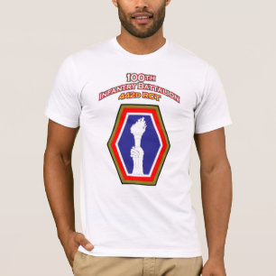 100e Infanteriebiet T-shirt met schouder