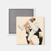 100e Jubileum honkbal Magneet (Voorkant / Achterkant)