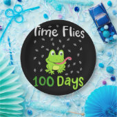 100e schooldag 100 dagen 34 papieren bordje (Feest)