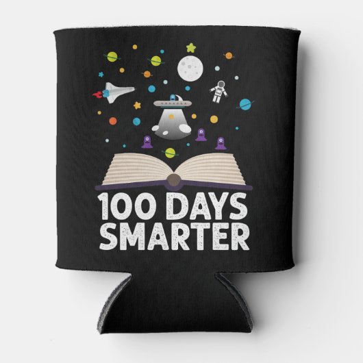 100e schooldag 100 dagen slimmere boekenruimte blikjeskoeler (Voorkant)