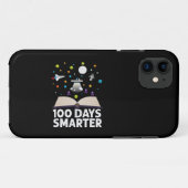 100e schooldag 100 dagen slimmere boekenruimte Case-Mate iPhone case (Achterkant (horizontaal))