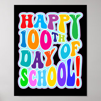 100e schooldag 100 schooldagen 1 poster