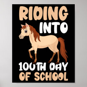 100e schooldag 100 schooldagen poster