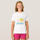 100e schooldag t-shirt (Voorkant volledig)