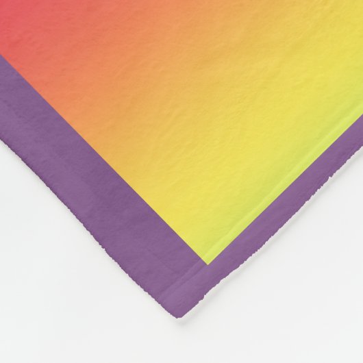 100e verjaardag - Aangepaste papierpakking voor he Fleece Deken (Hoek)